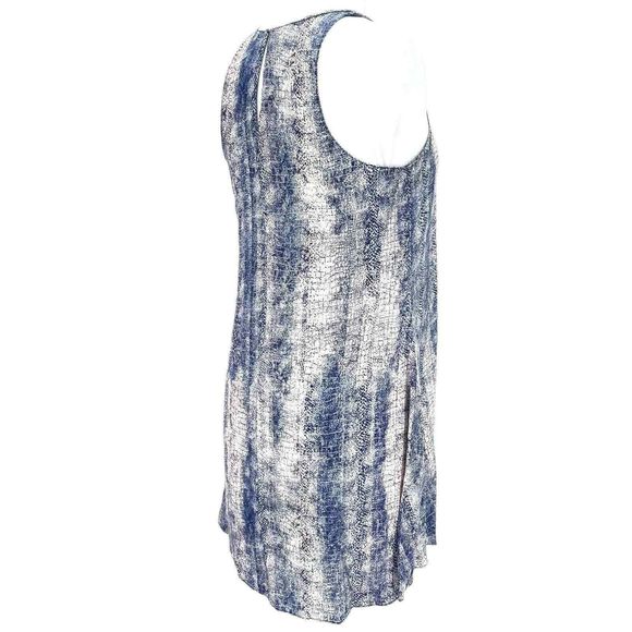 Rory Beca 100% Silk Snakeskin Print Racerback Tank Sheath Mini Dress Size Small - Picture 8 of 10